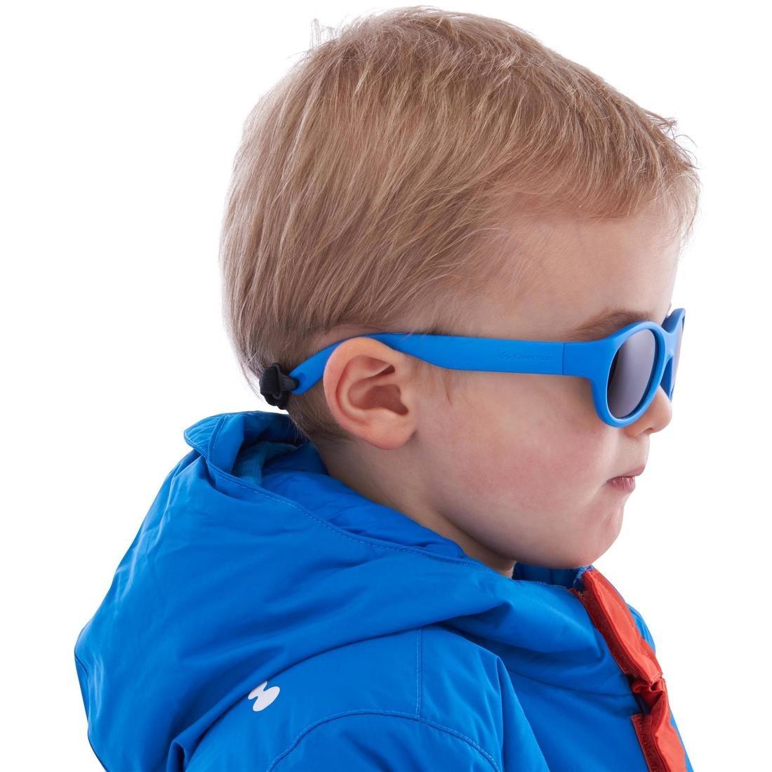 2-4Y Kids' Hiking Sunglasses - MH K100 - Category 3, Pacific Blue, No Color, large image number 9