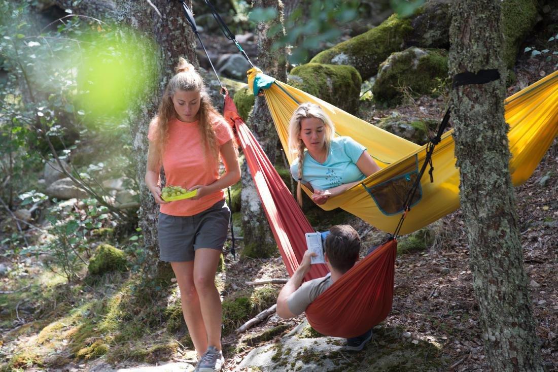 Two-person hammock - Comfort 280 x 175 cm - 2 People, Dark Sepia, No Color, large image number 7