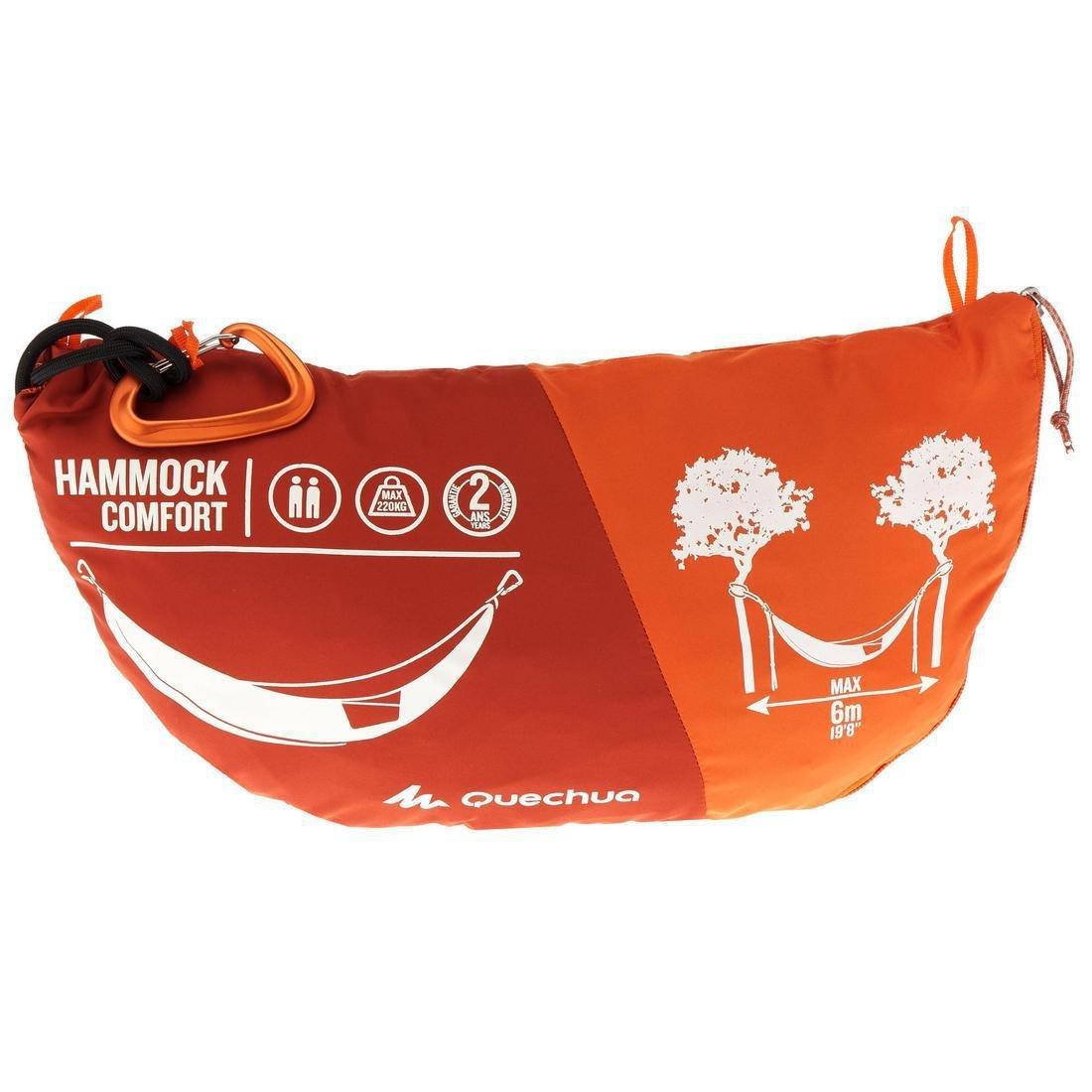 Two-person hammock - Comfort 280 x 175 cm - 2 People, Dark Sepia, No Color, large image number 12