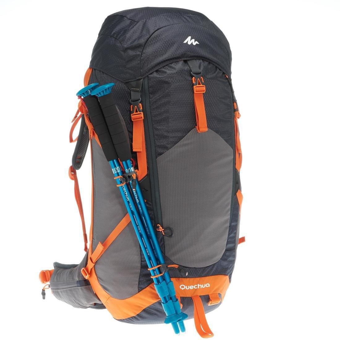 40L  MH500 40L Mountain Hiking Backpack - Black Orange, , large image number 5