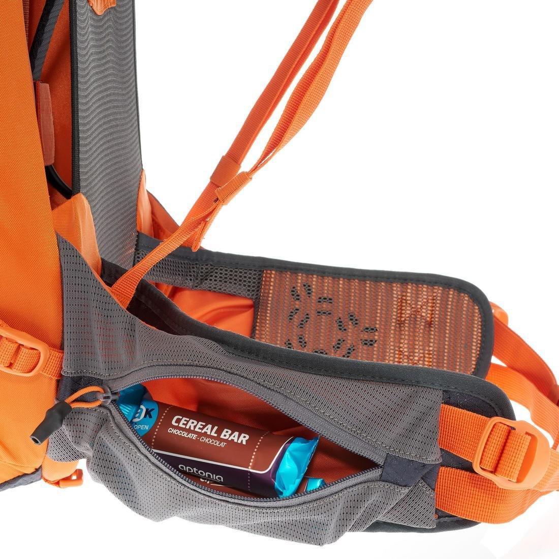 40L  MH500 40L Mountain Hiking Backpack - Black Orange, , large image number 14