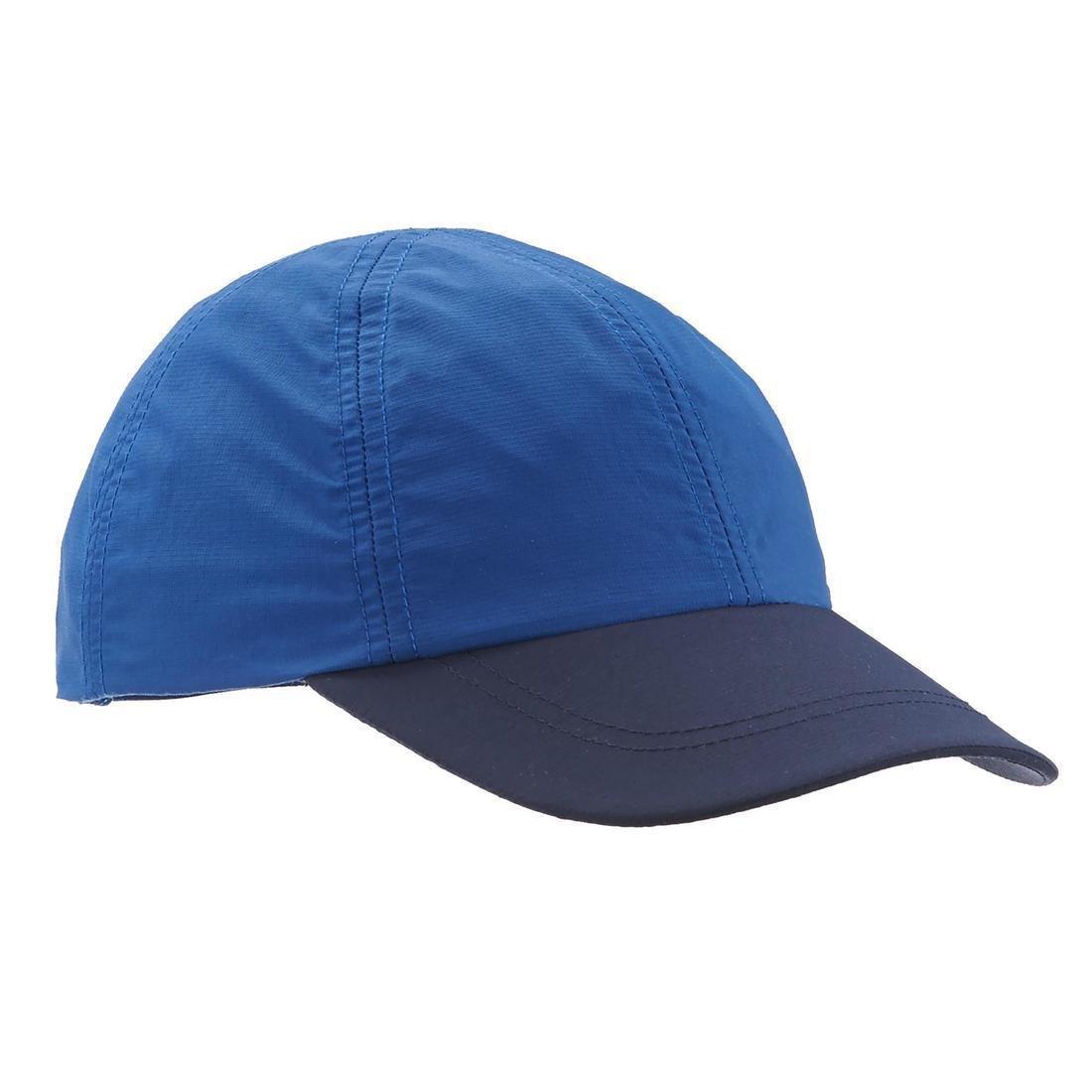 Kids' Hiking Cap MH100 -  Age 7-15 Years, Deep Blue, , large image number 3