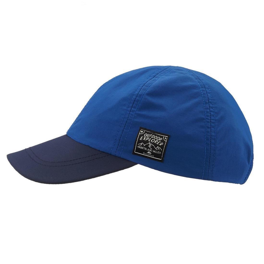 Kids' Hiking Cap MH100 -  Age 7-15 Years, Deep Blue, , large image number 5