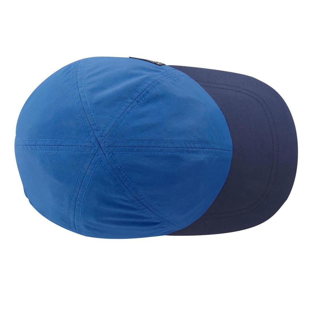 Kids' Hiking Cap MH100 -  Age 7-15 Years, Deep Blue, , large image number 6