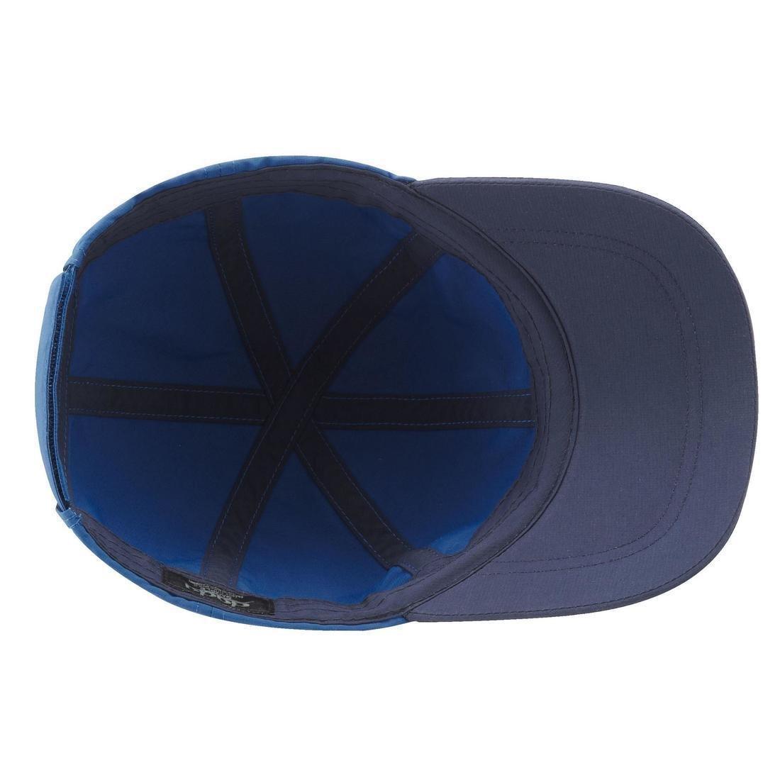 Kids' Hiking Cap MH100 -  Age 7-15 Years, Deep Blue, , large image number 7