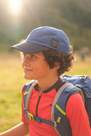 QUECHUA - Kids' Hiking Cap MH100 -  Age 7-15 Years, Deep Blue