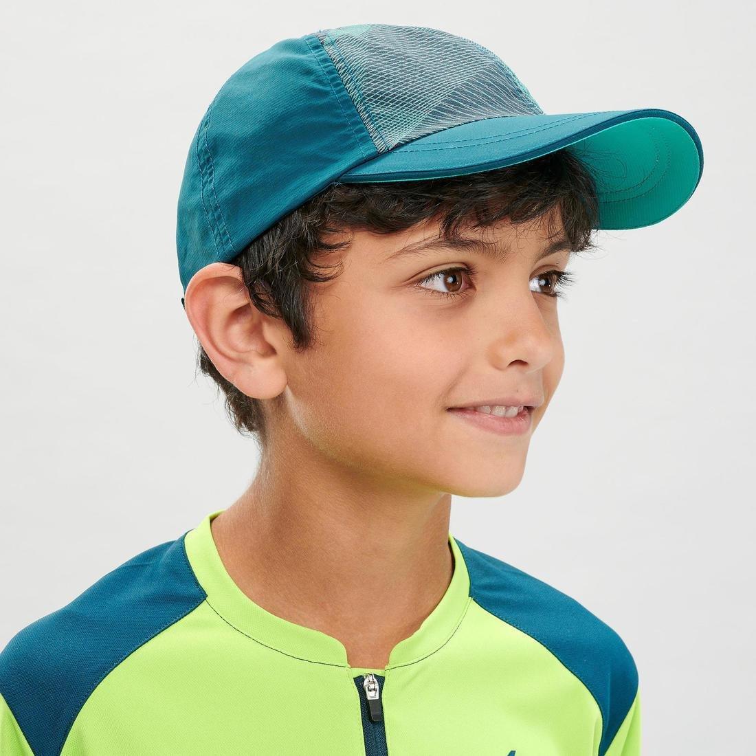 Kids' Hiking Cap MH100 -  Age 7-15 Years, Deep Blue, , large image number 12
