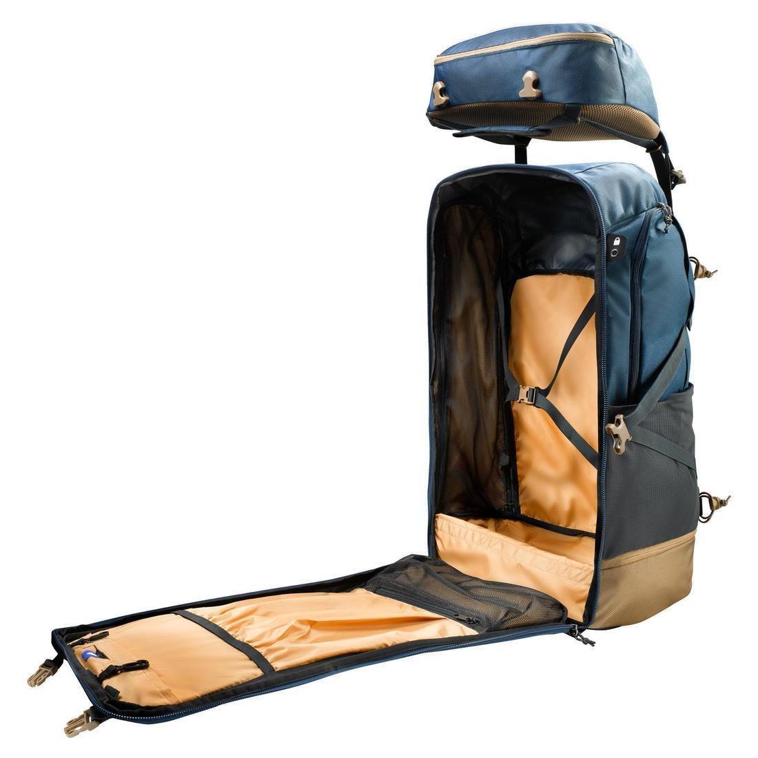 70L  Men's Travel Backpack 70L, Storm Grey, No Color, large image number 5