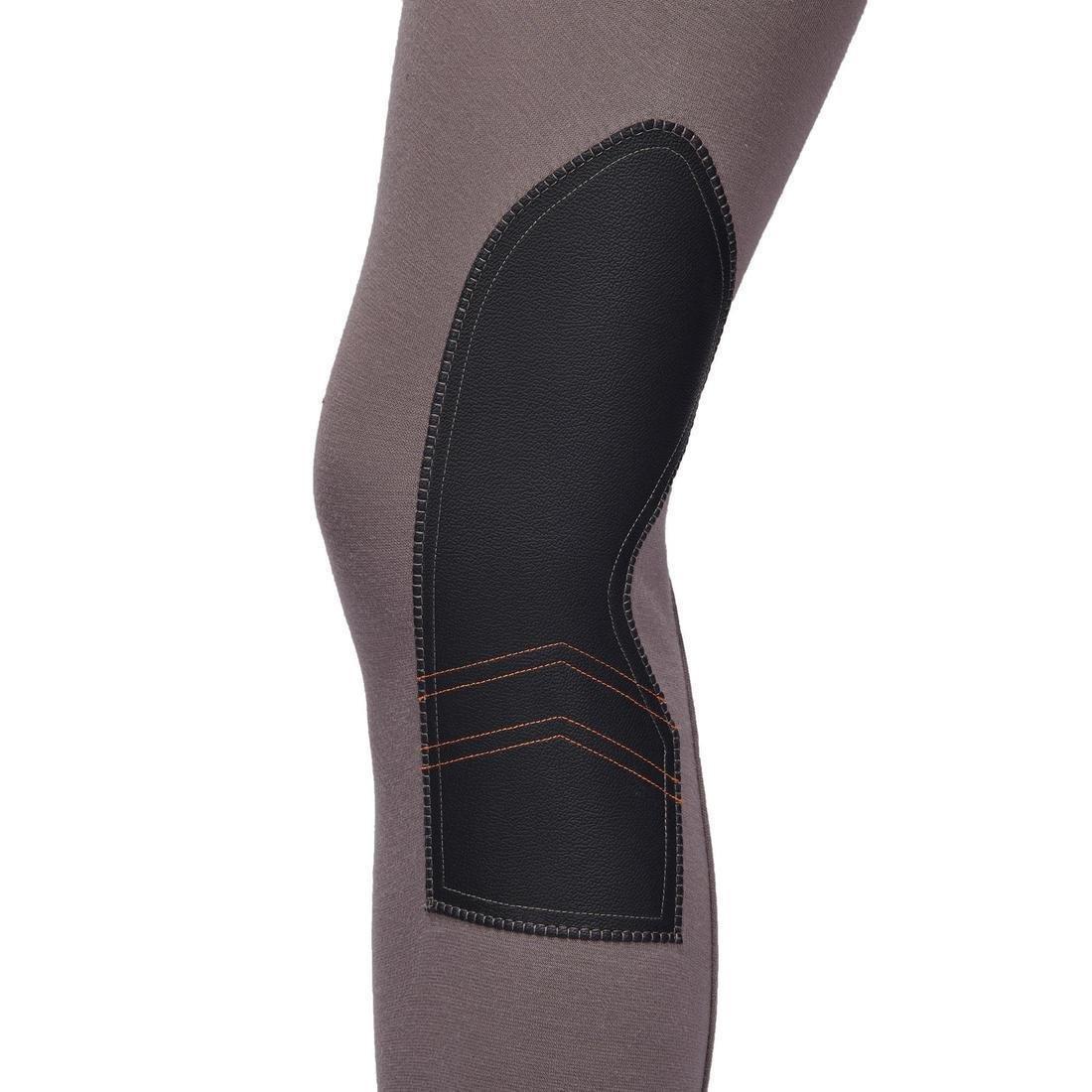 Extra Small 140 Women's Grippy Horse Riding Jodhpurs, Black, , large image number 5