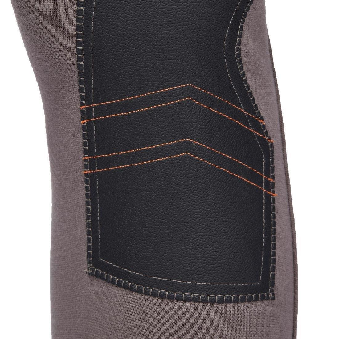 Extra Small 140 Women's Grippy Horse Riding Jodhpurs, Black, , large image number 6