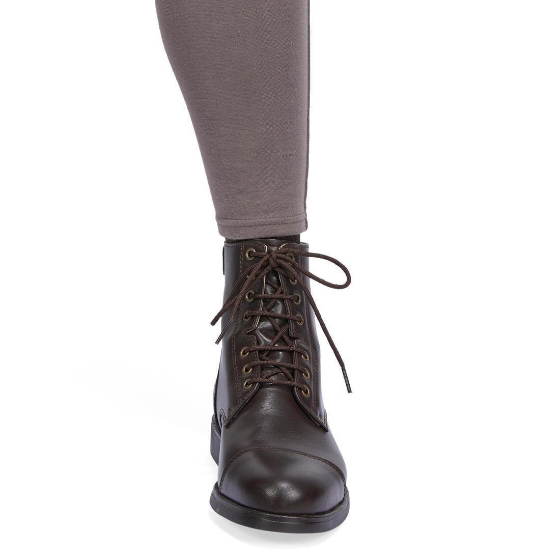 Extra Small 140 Women's Grippy Horse Riding Jodhpurs, Black, , large image number 7