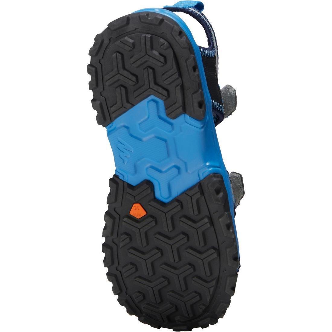 EU 30-31  Kids' Hiking Sandals MH120 TW - 28 TO 39, Blue Azure, , large image number 1