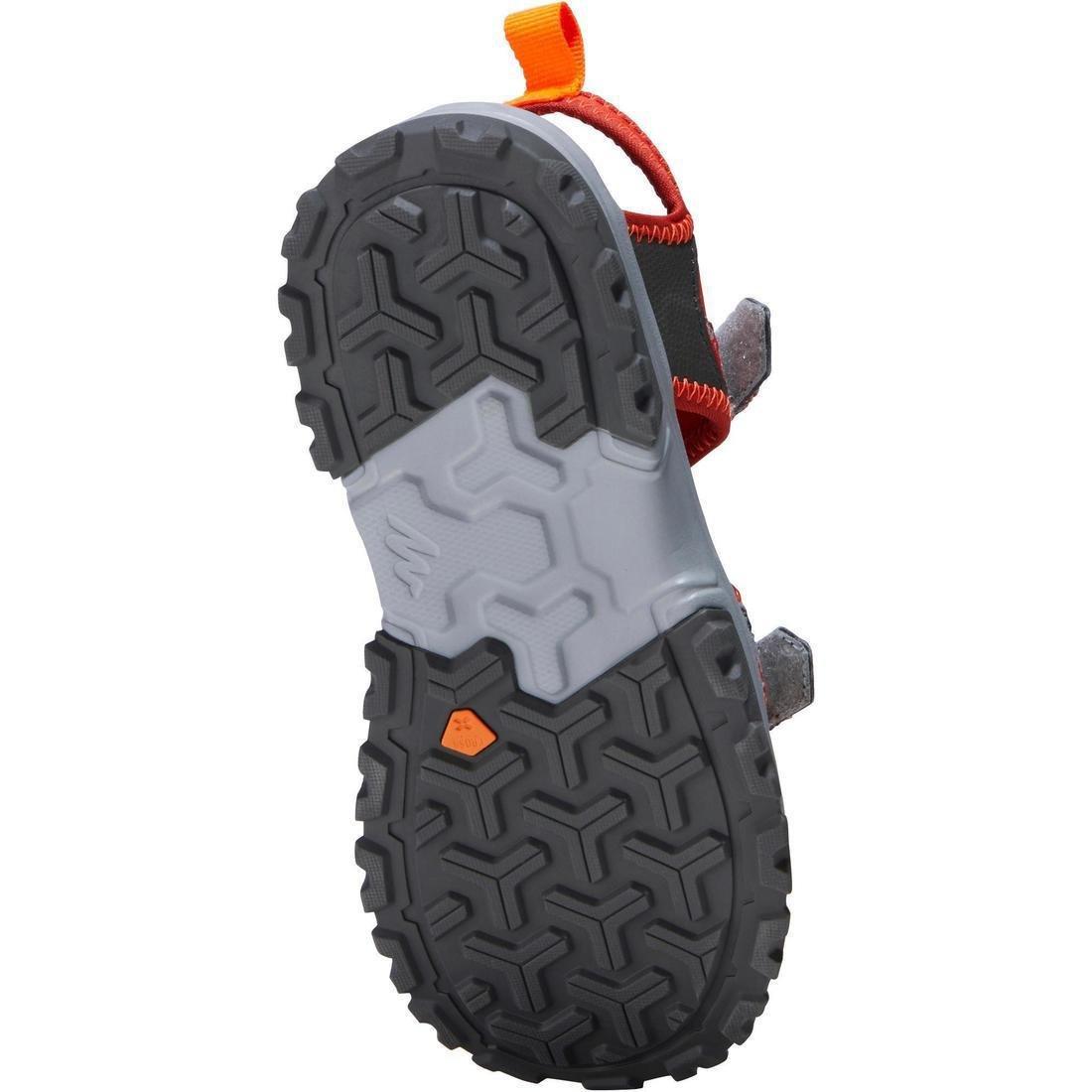EU 30-31  Kids' Hiking Sandals MH120 TW - 28 TO 39, Blue Azure, , large image number 4