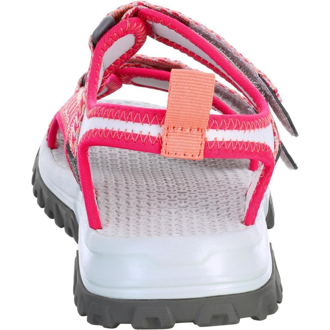 EU 30-31  Kids' Hiking Sandals MH120 TW - 28 TO 39, Blue Azure, , large image number 8