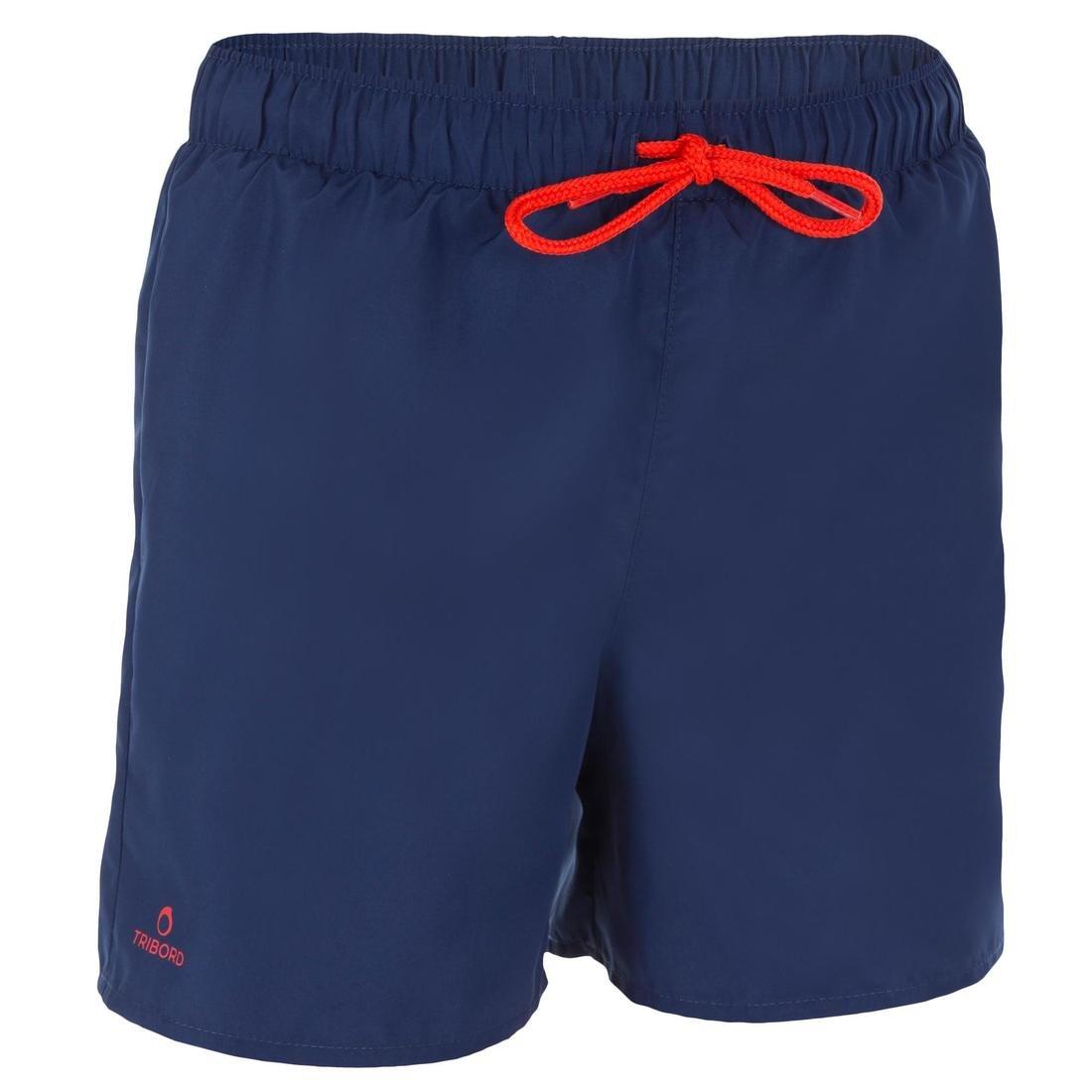 8-9Y  Hendaia Boys' Short Boardshorts - Prems, Galaxy Blue, , large image number 0