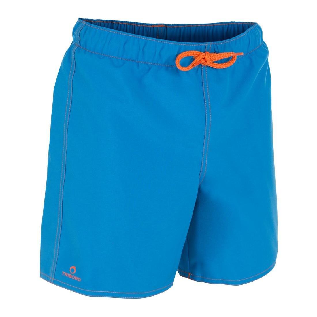 8-9Y  Hendaia Boys' Short Boardshorts - Prems, Galaxy Blue, , large image number 1