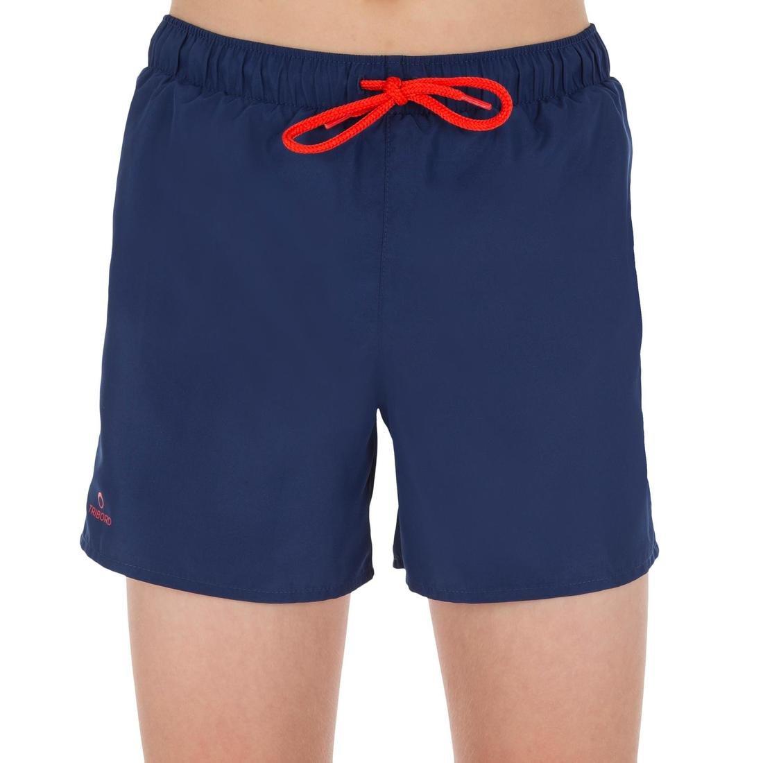 8-9Y  Hendaia Boys' Short Boardshorts - Prems, Galaxy Blue, , large image number 2
