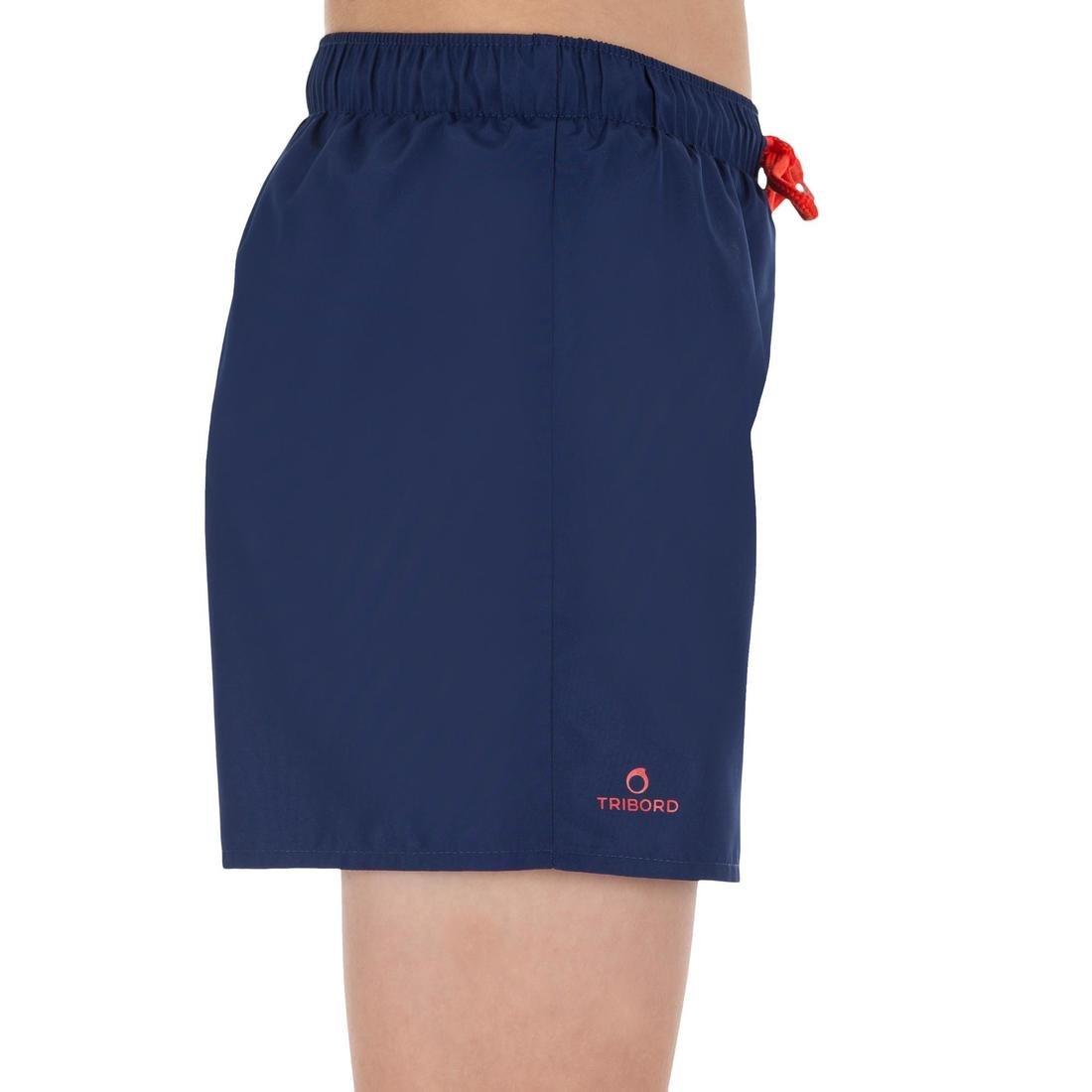 8-9Y  Hendaia Boys' Short Boardshorts - Prems, Galaxy Blue, , large image number 3