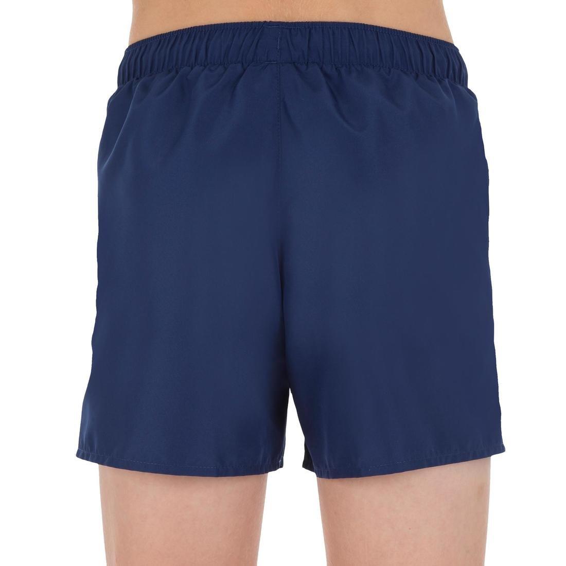 8-9Y  Hendaia Boys' Short Boardshorts - Prems, Galaxy Blue, , large image number 4