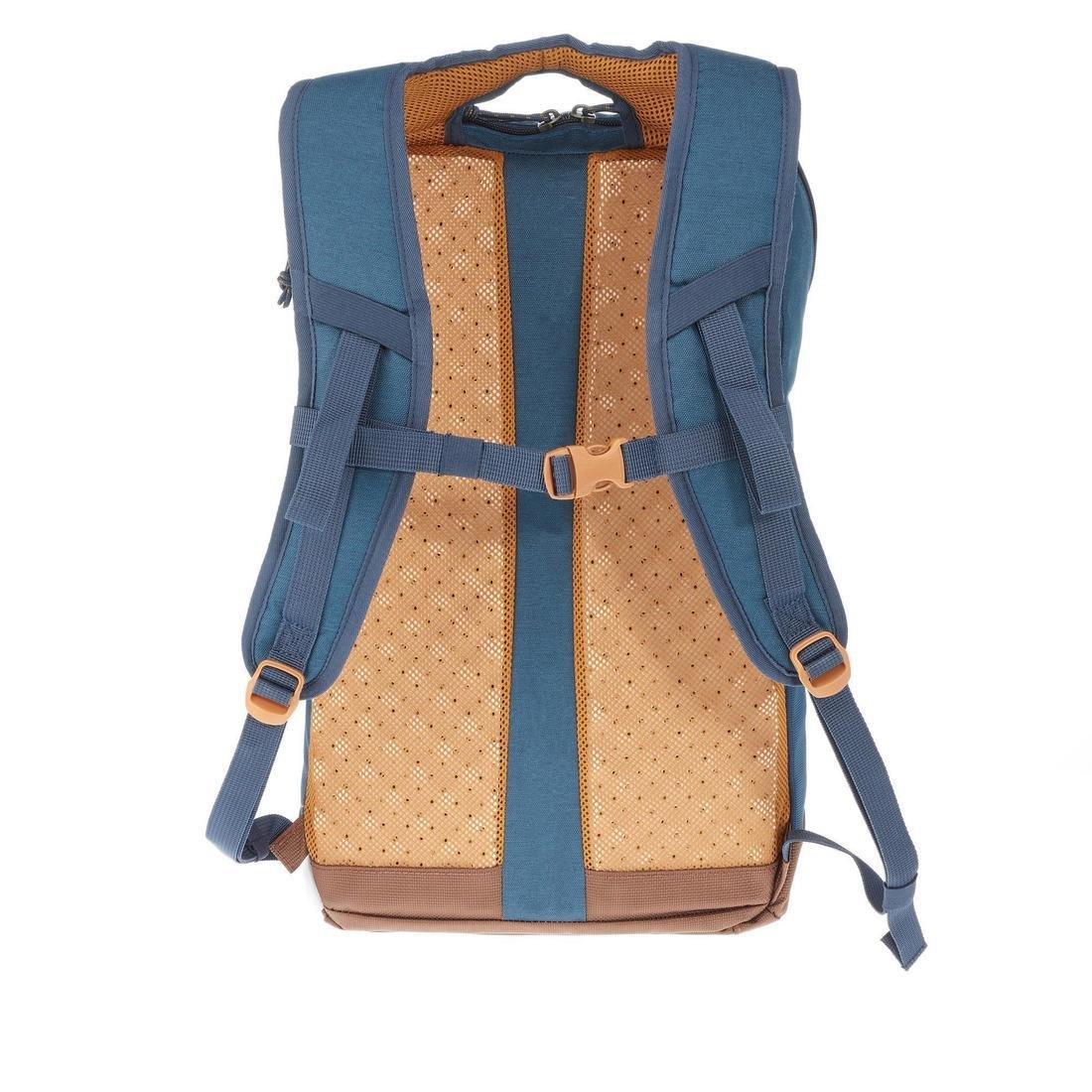 20L  Hiking backpack 20L - NH500, Khaki Grey, , large image number 8