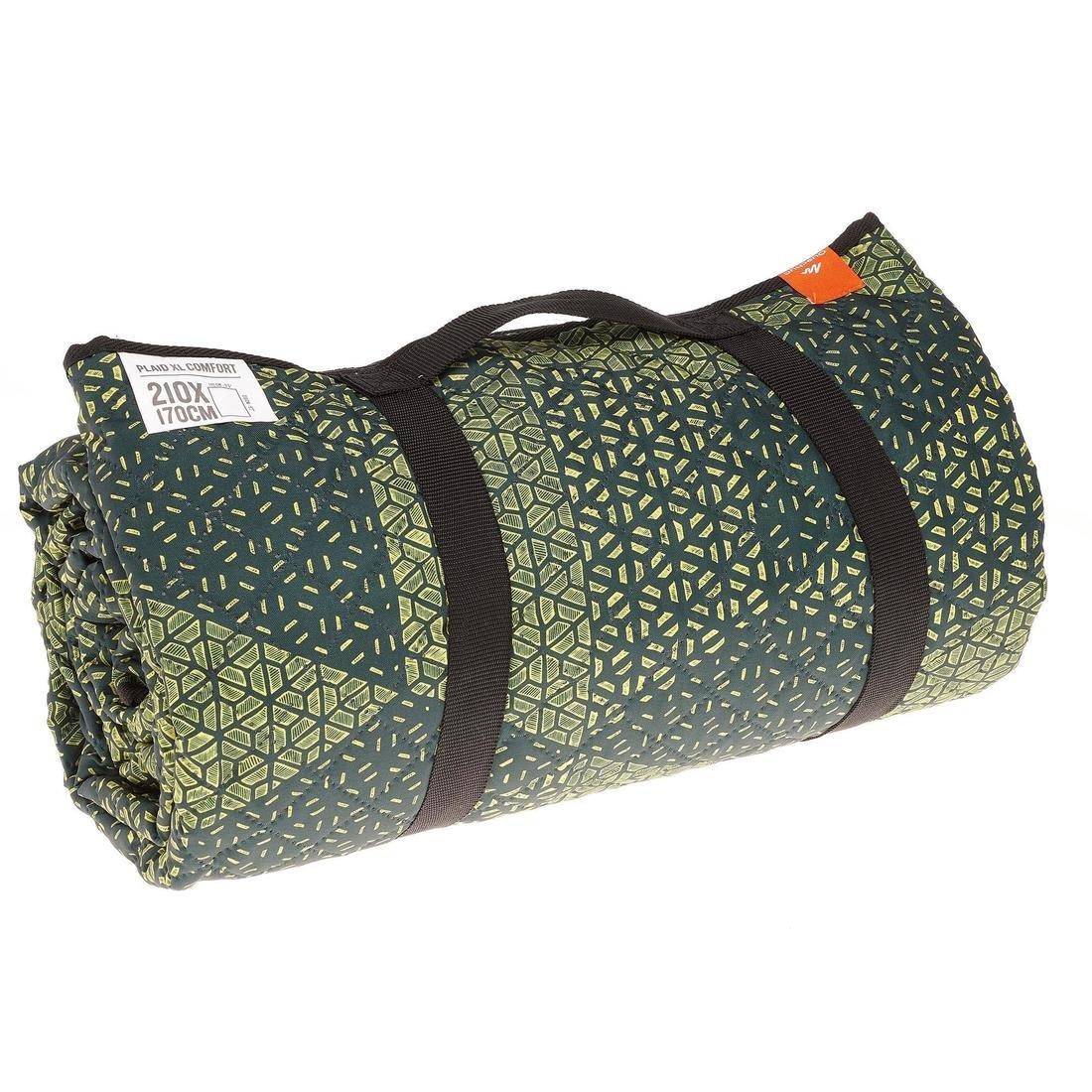 Large Camping and Walking Rug - XL 170 x 210 cm, Dusty Green, , large image number 2