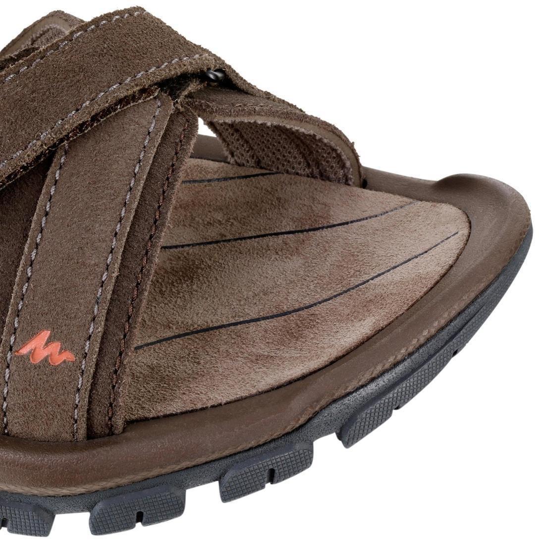 EU 43  Men's Hiking Sandals NH120, Walnut Brown, , large image number 7