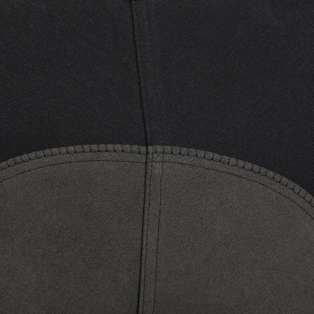 Large  180 Fullseat Women's Horse Riding Jodhpurs, Black, , large image number 10