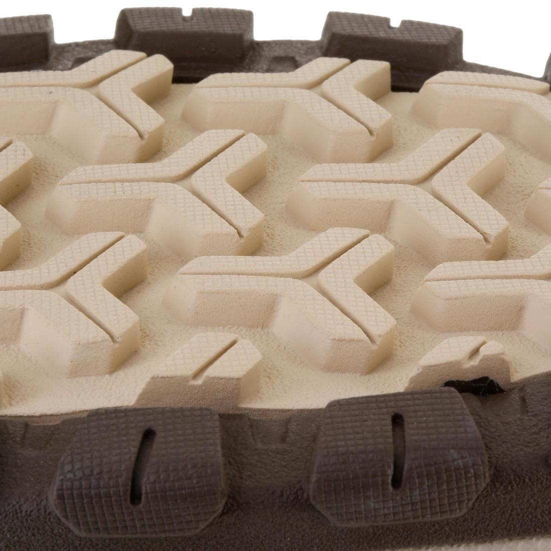 EU 41  Women's Leather Walking Sandals NH120, Linen, , large image number 10