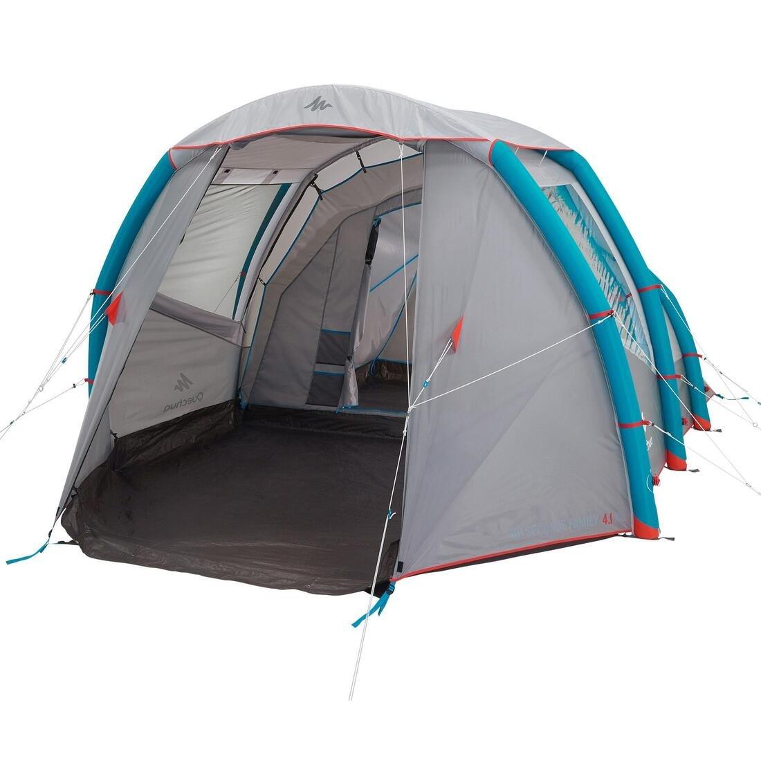 Inflatable camping tent - Air Seconds 4.1 - 4 Person - 1 Bedroom Title, , large image number 0
