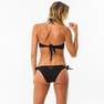 OLAIAN - XS  Sabi Women's Tie-Side High-Leg Swimsuit Bottom Bikini Briefs - Black