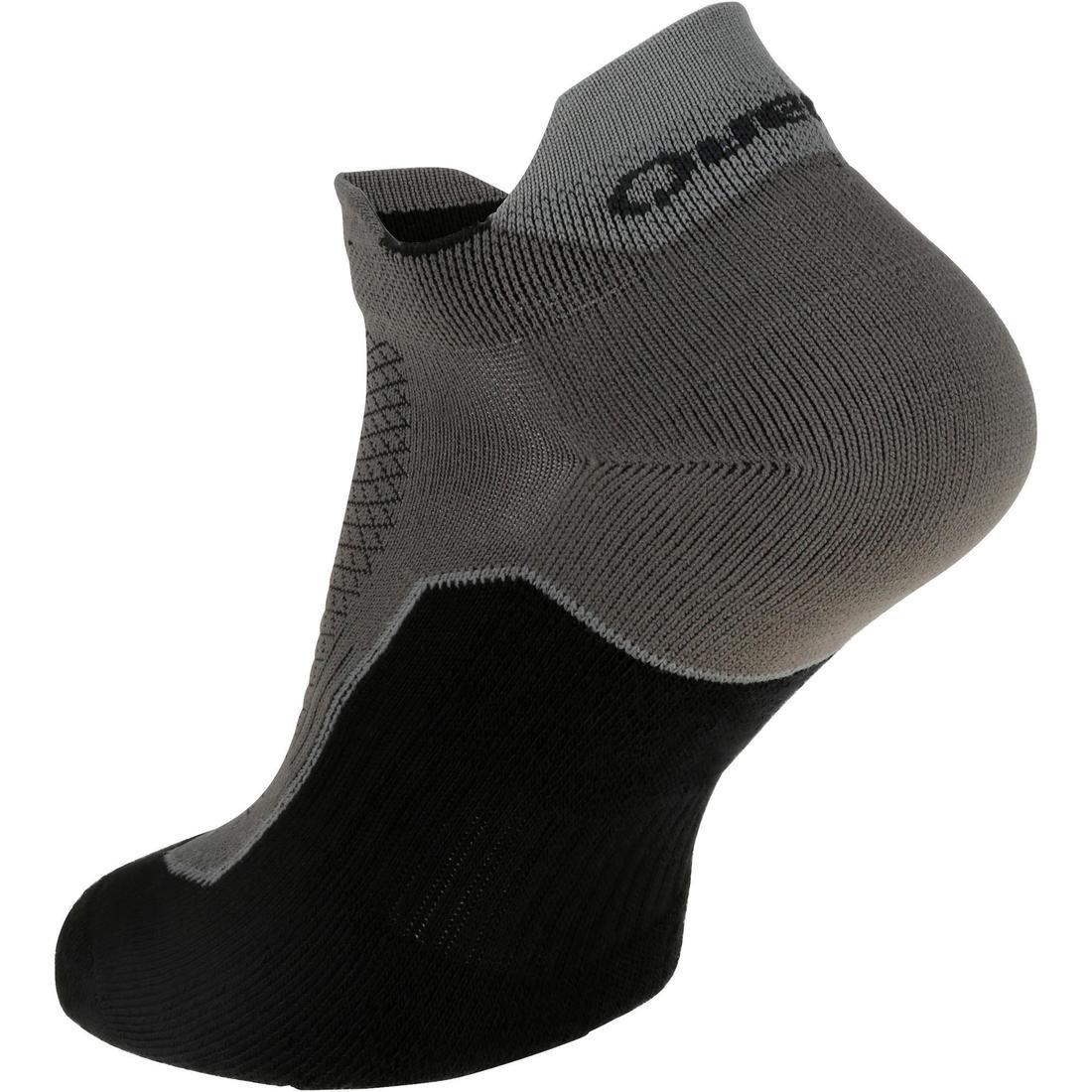 EU 43-46  Nature walking socks - NH500 Low - X 2 pairs, Lunar Grey, , large image number 7