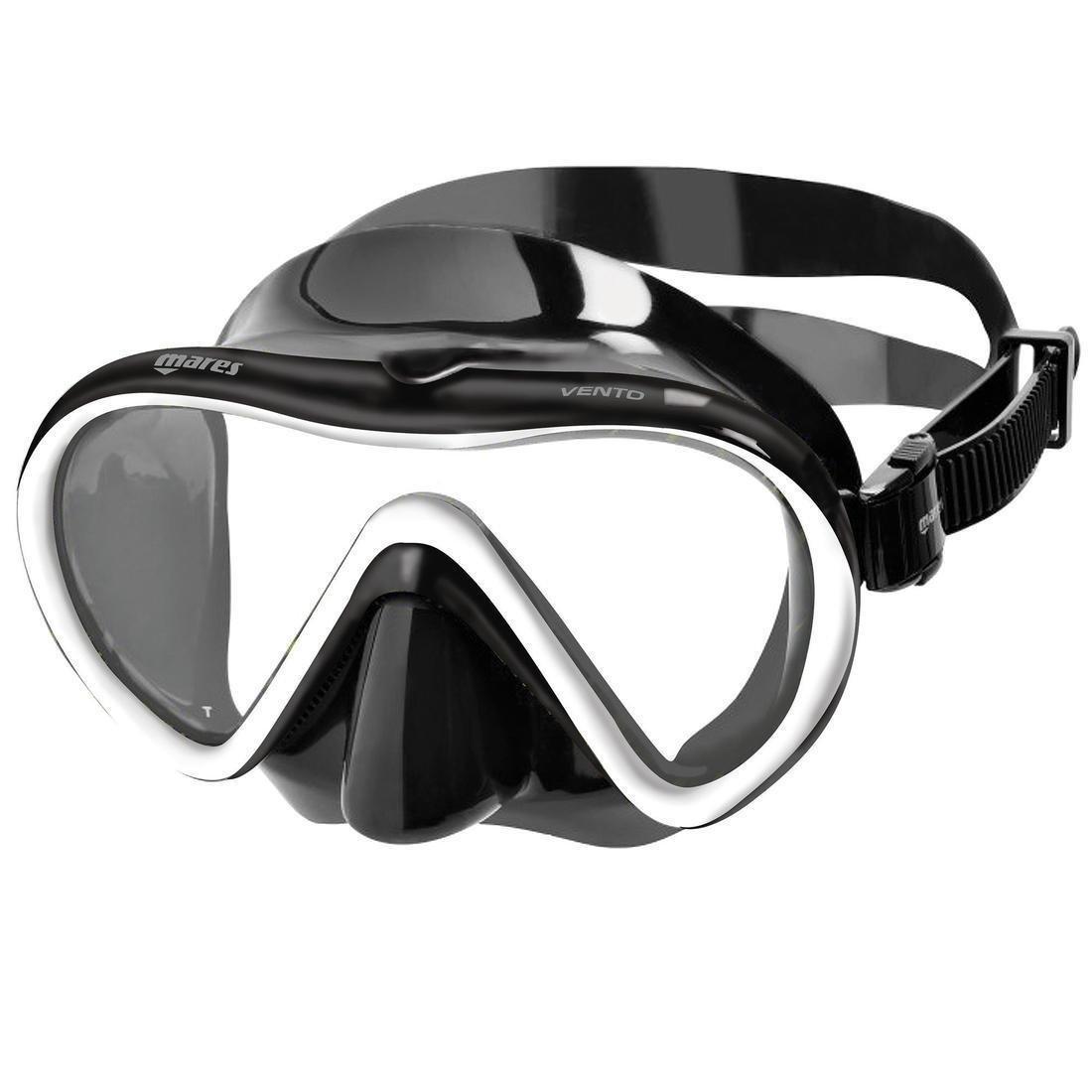 L/Xl  Adults' Freediving Fins Mask Snorkel Kit X One, Black, , large image number 6
