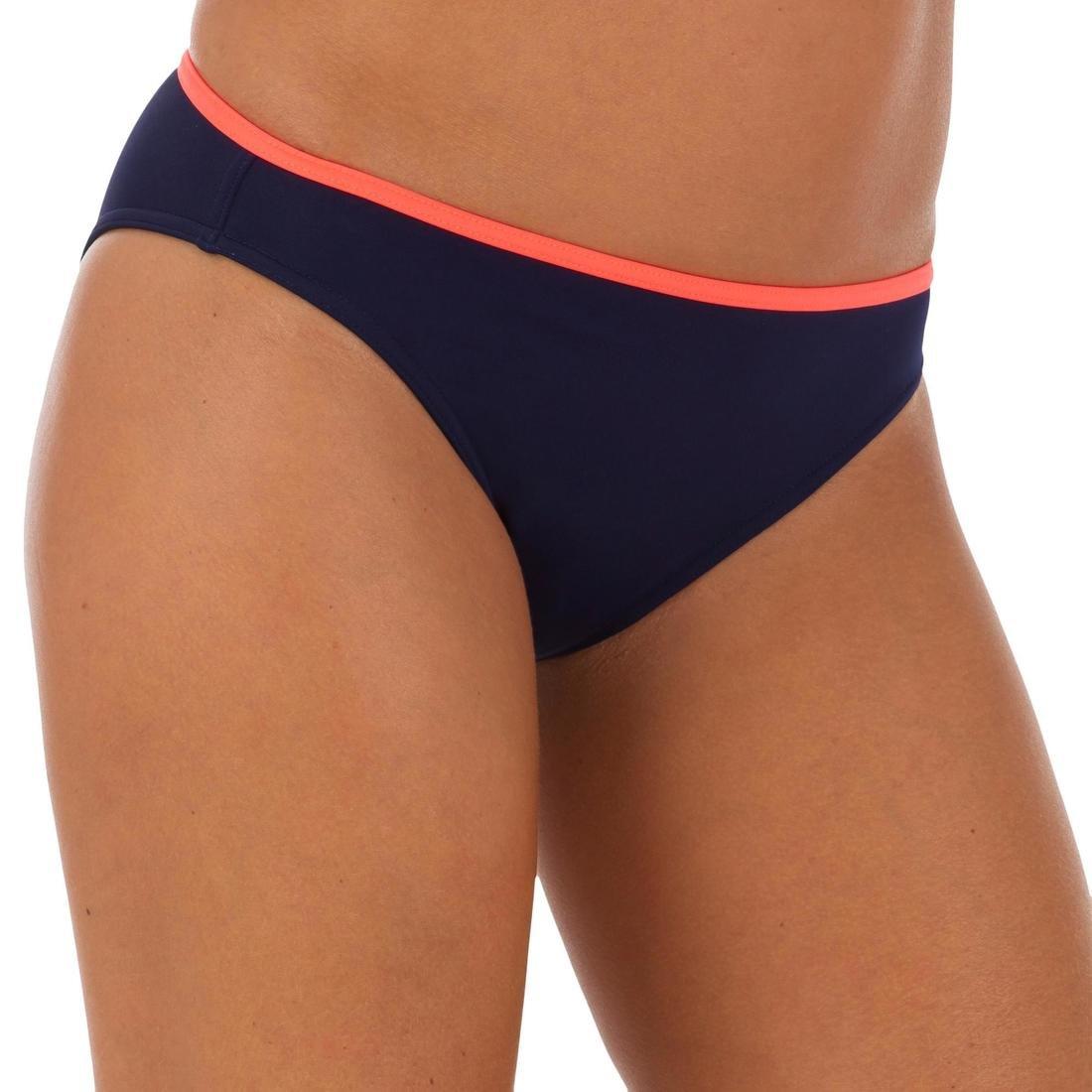 NINA HONOLUA women's bikini briefs swimsuit bottoms, Dark Blue, No Color, large image number 1