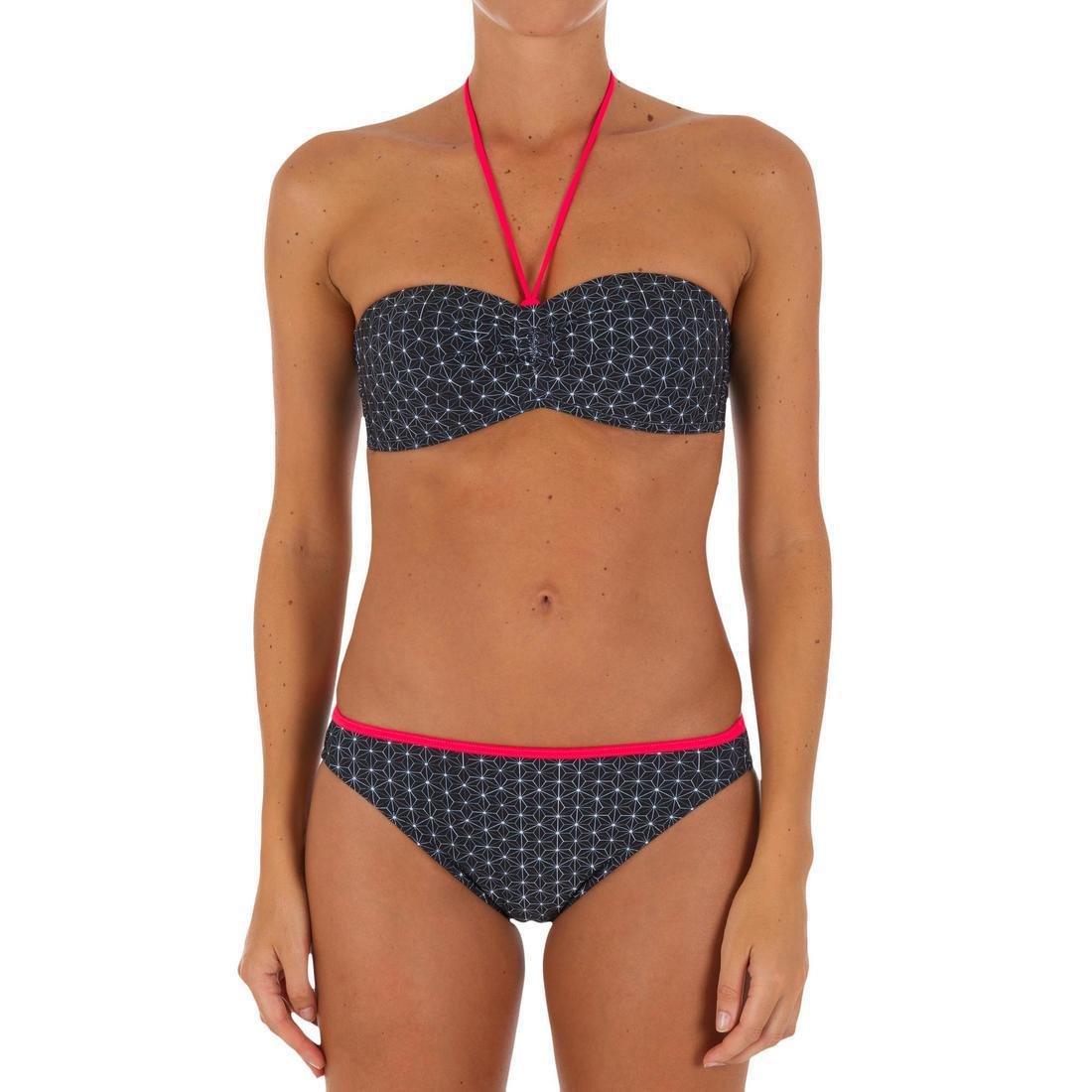 L/XL Nina Rama Mosaica Women's Classic Swimsuit Bottoms, Dark Blue, , large image number 6