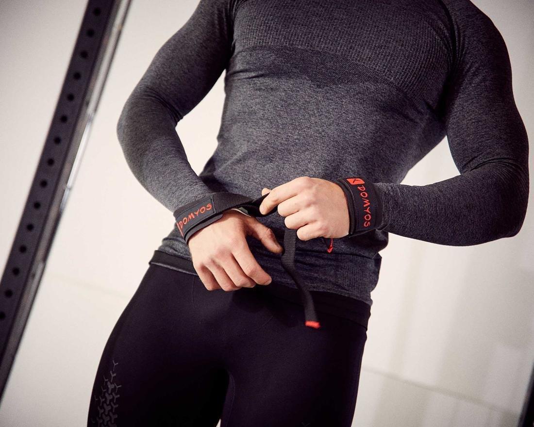 Weight Training Pull-Up Deadlift Pull Strap, , large image number 13