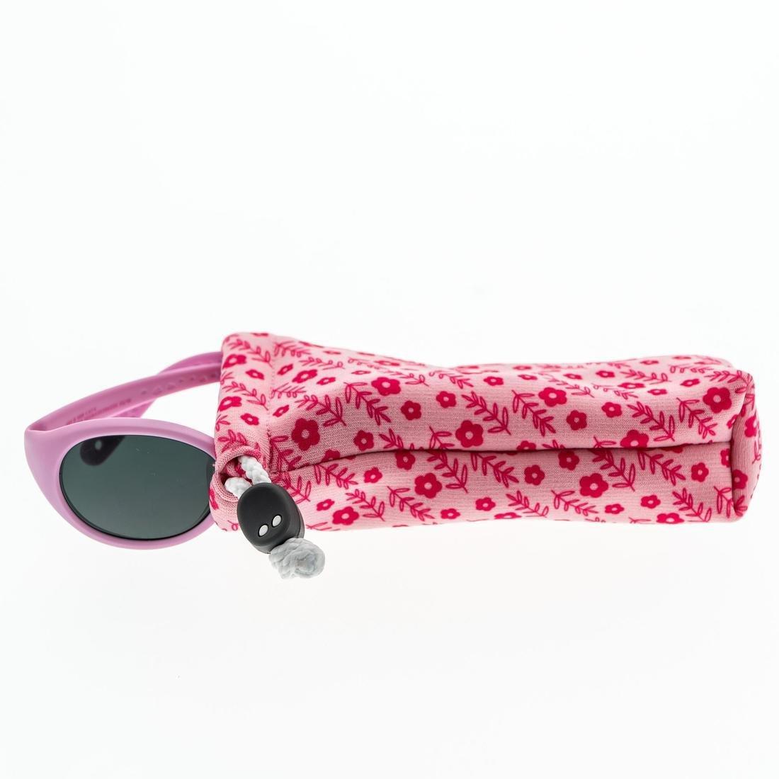 Child's Fabric Case for Sunglasses, Ice Blue, , large image number 5