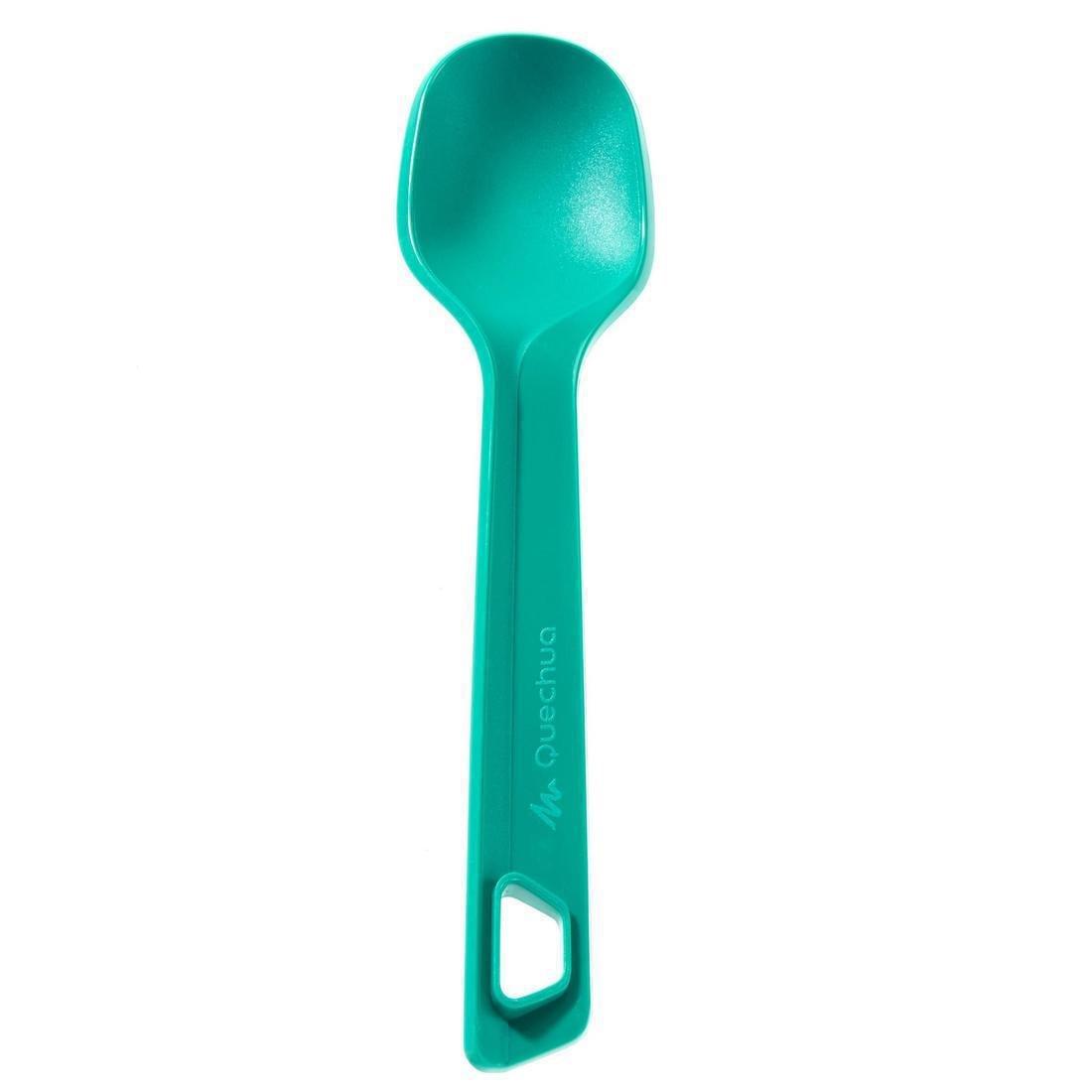 Outdoor Cutlery Set (Knife, Fork, Spoon), Caribbean Green, , large image number 9