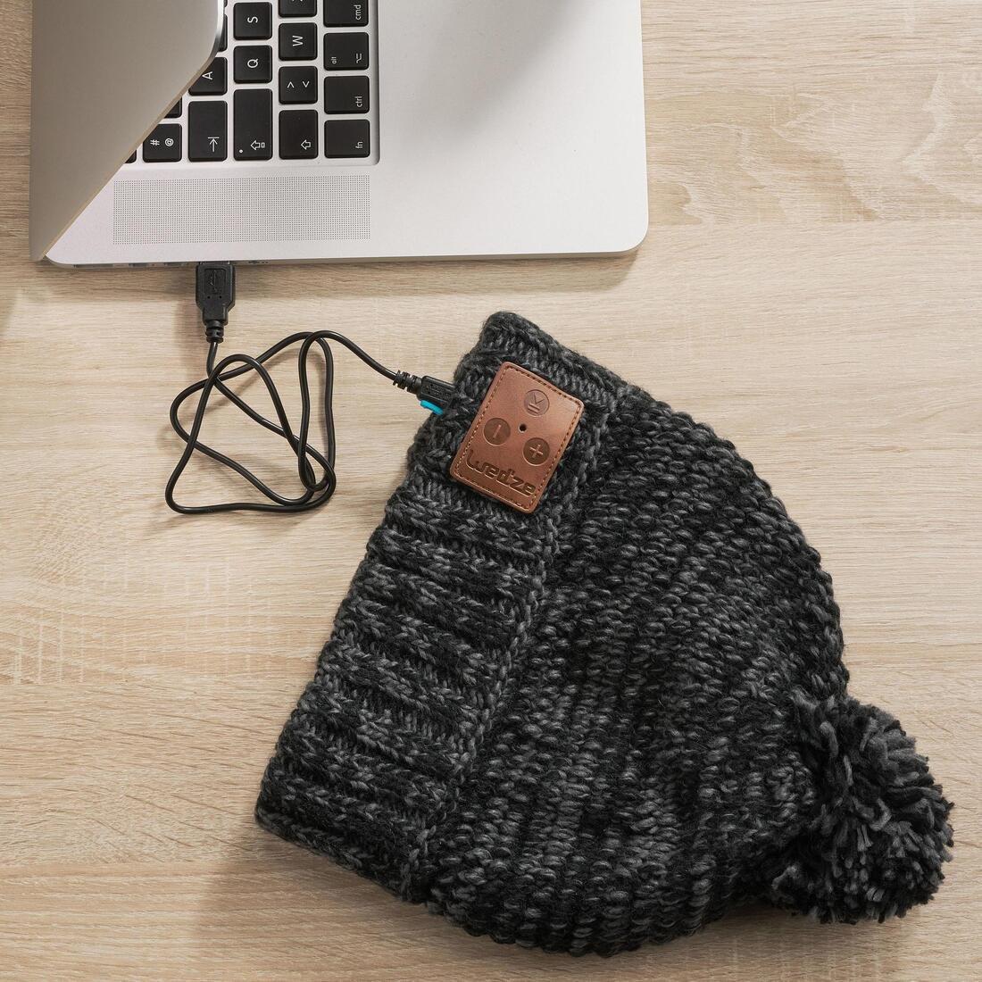 Adult SKIING BlueTOOTH HAT - Black, , large image number 11