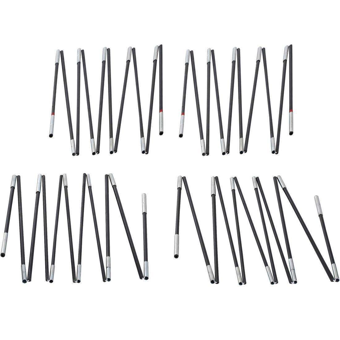 Pole Kit For Arpenaz Family 4.2 Tent, No Color, large image number 2