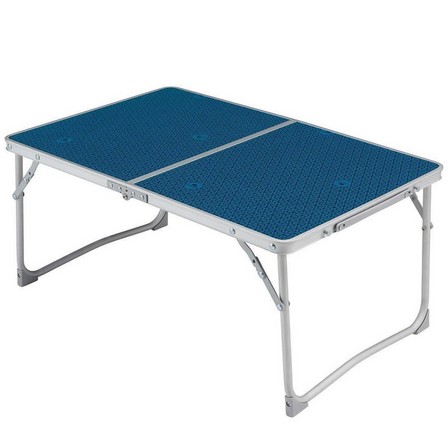 QUECHUA - Folding Camping Coffee Table - Blue