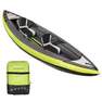 ITIWIT - Inflatable Touring Kayak 1/2 Places, Lime Green
