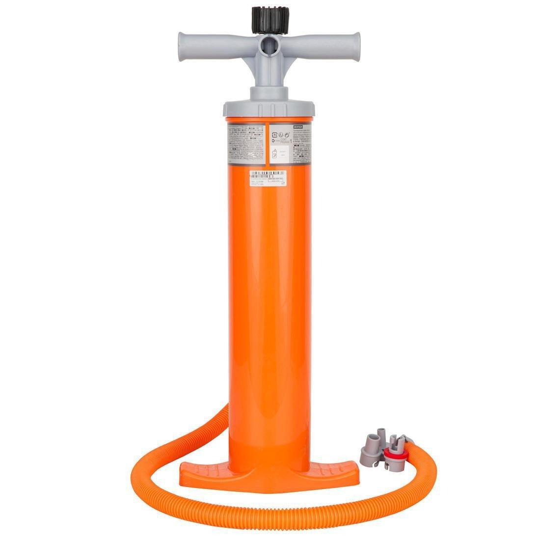 Double Action Kayak Hand Pump 2 X 2.6L, Fluo Orange, , large image number 3