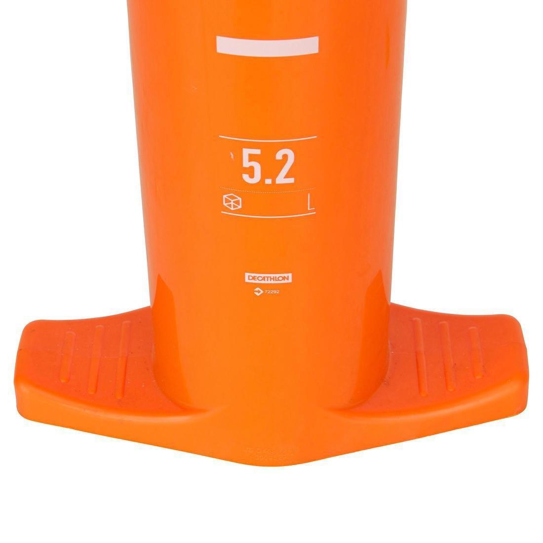 Double Action Kayak Hand Pump 2 X 2.6L, Fluo Orange, , large image number 9