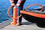 ITIWIT - Double Action Kayak Hand Pump 2 X 2.6L, Fluo Orange