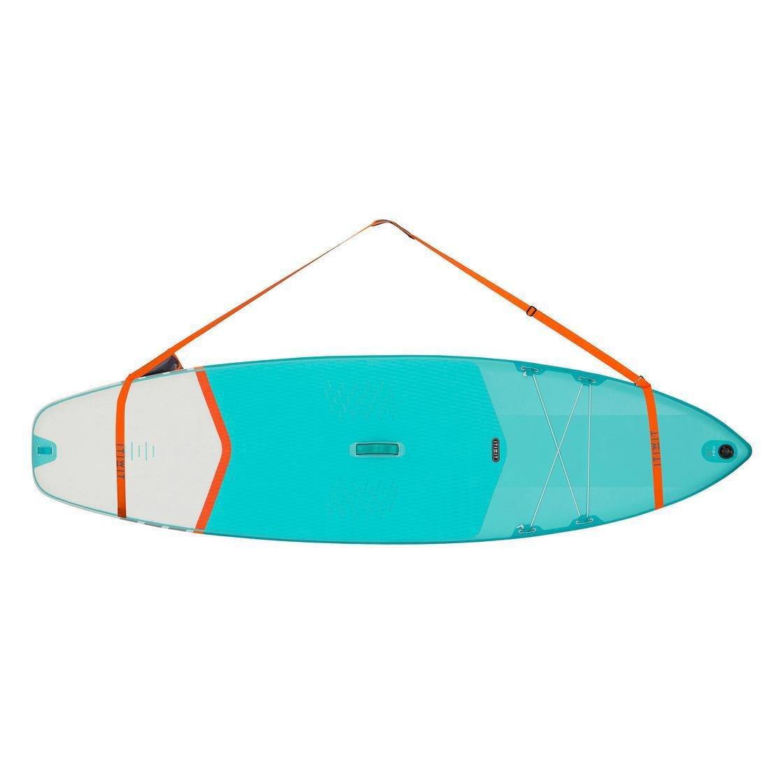 Inflatable or Rigid Stand-Up Paddle Carry Strap, Mandarine, , large image number 0
