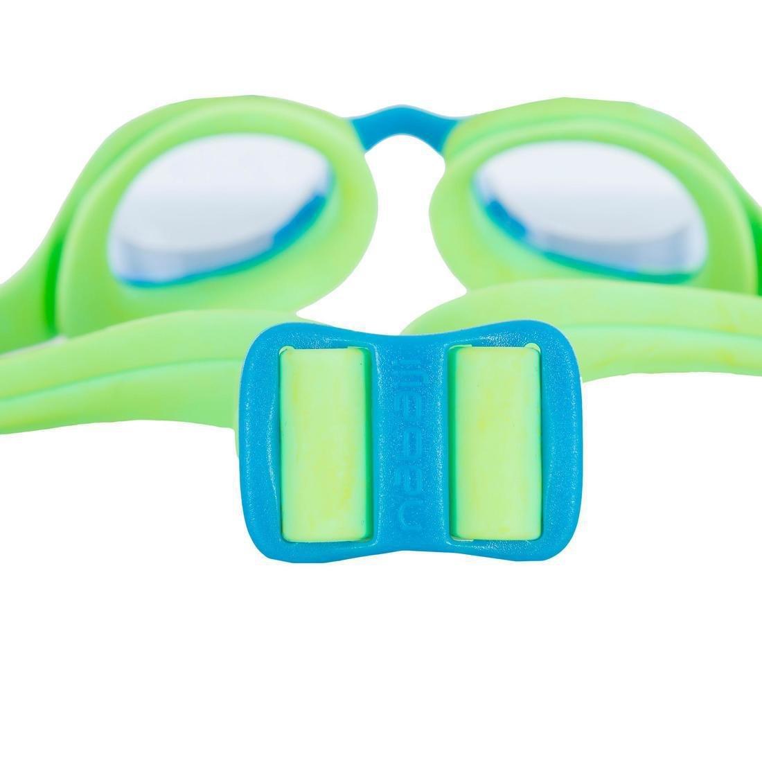 8-9Y  Boys' Swimming Set 100 Start, Fluo Lime, , large image number 4