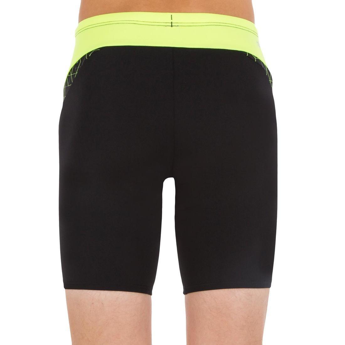 Boys Hexa First 500 Swimming Jammer, Black, No Color, large image number 3