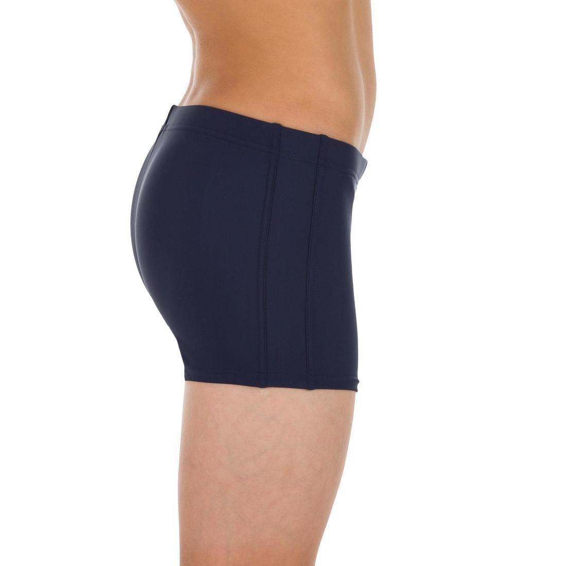 شورت سباحة بوكسر 100 plus ولادي من 8 إلى 9 سنوات، أزرق, , large image number 1