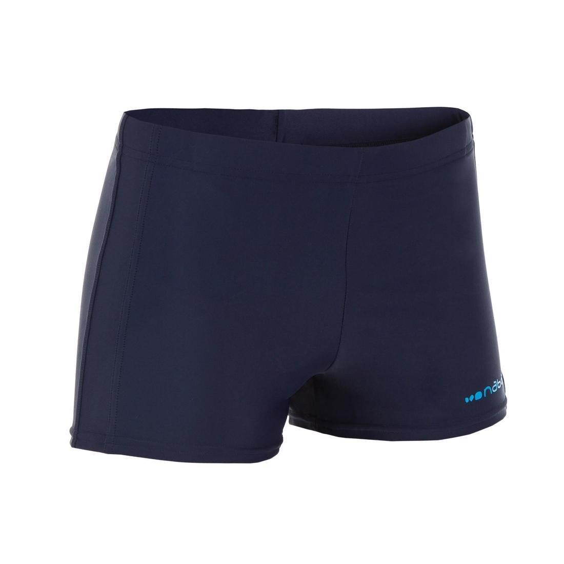 10-11Y  100 Plus Boy's Boxer Swimming Shorts PIP, Navy Blue, , large image number 3