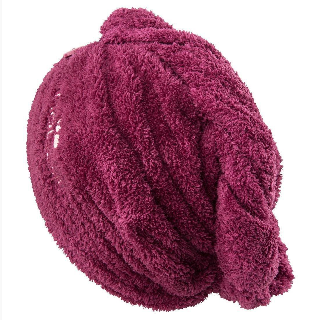 Soft microfibre hair towel, Aqua, , large image number 6
